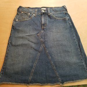 Levis High Waist Jean Skirt